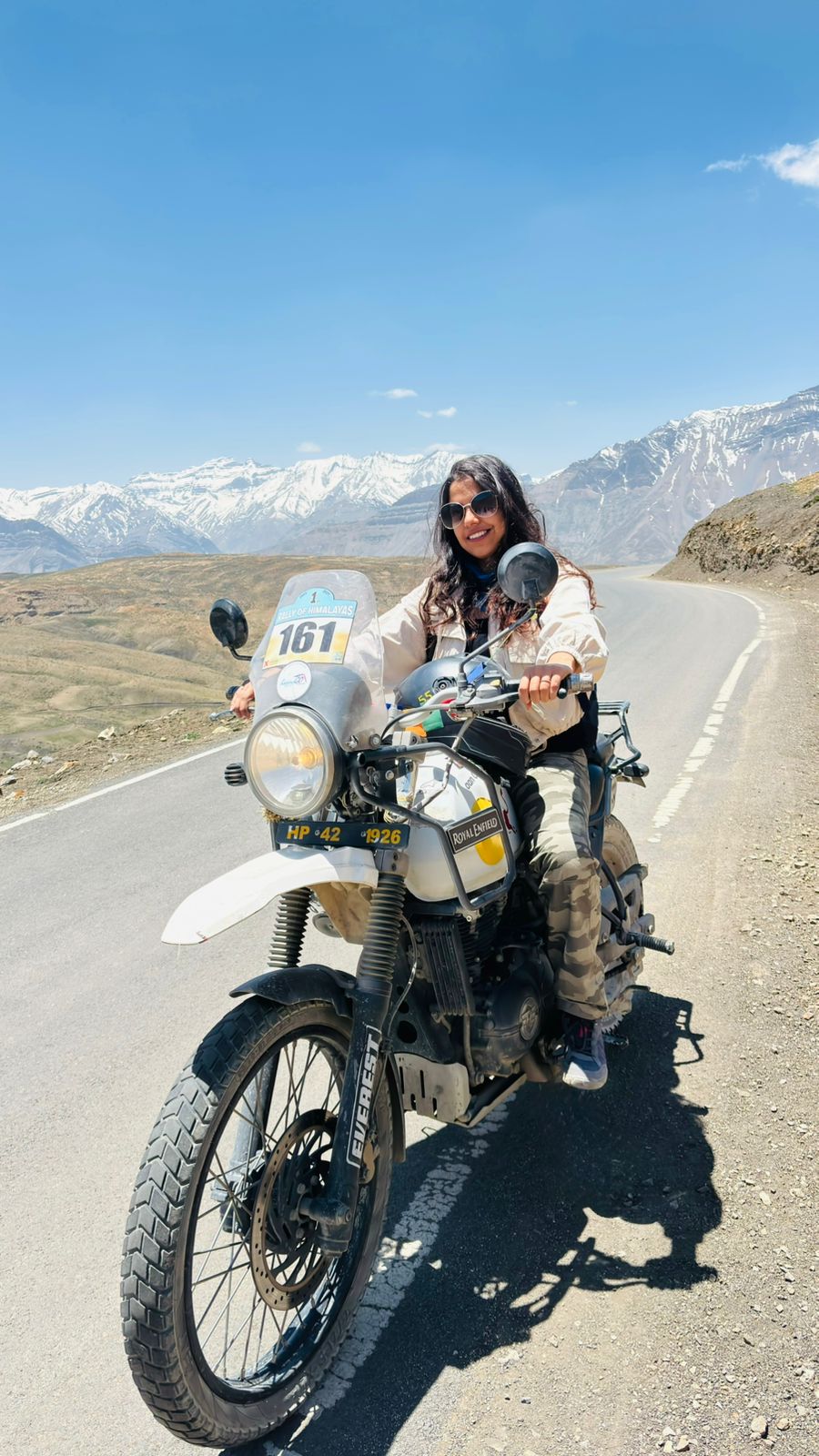 Nidhi Pandey in Spiti